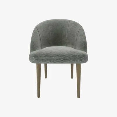 Sofa.com Piper Dining Chair in Moonstone Speckled Chenille