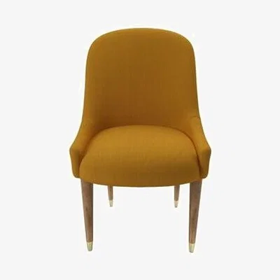 Sofa.com Arabella Dining Chair in Mango Brushed Linen Cotton