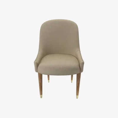 Sofa.com Arabella Dining Chair in White Sands Soft Chenille - sofa.com