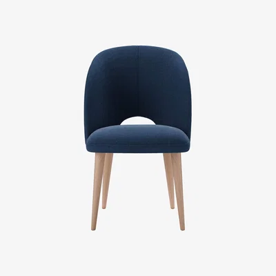 Sofa.com Darcy Dining Chair in Washed Indigo Easy Cotton - sofa.com