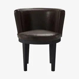 Sofa.com Margaux Dining Chair in Espresso Bellwether Leather