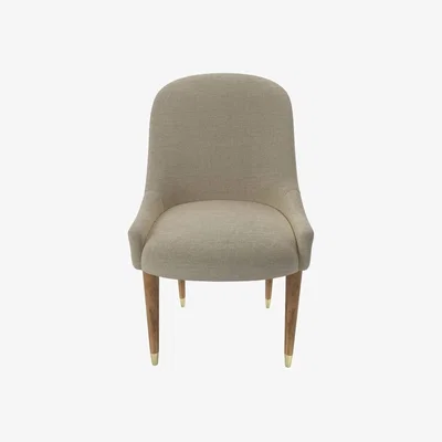 Sofa.com Arabella Dining Chair in Pampas Hygge Smart Linen