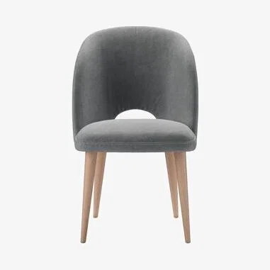 Sofa.com Darcy Dining Chair in Thatch Smart Velvet