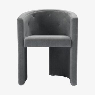 Sofa.com Coco Dining Chair in Thatch Smart Velvet