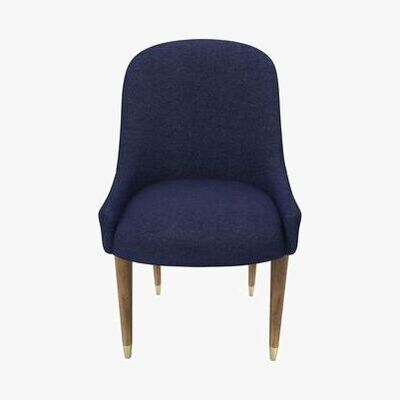 Sofa.com Arabella Dining Chair in Woad Soft Wool