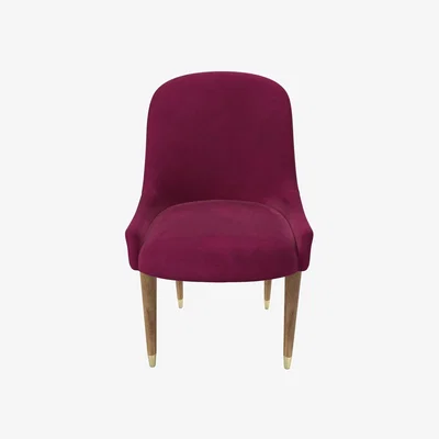 Sofa.com Arabella Dining Chair in Persian Rose Smart Velvet