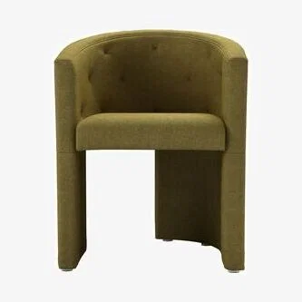 Sofa.com Coco Dining Chair in Mossymere Norfolk Cotton