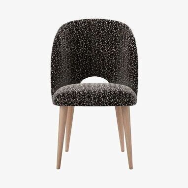 Sofa.com Darcy Dining Chair in Dark Natural Leopard
