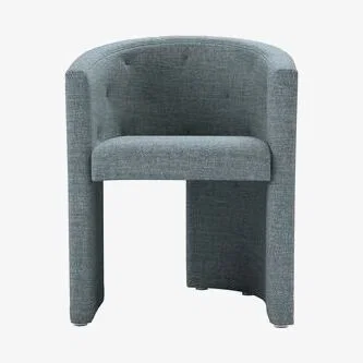 Sofa.com Coco Dining Chair in Hydrangea Highland Tweed