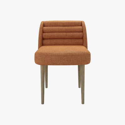 Sofa.com Lola Dining Chair in Terracotta Florence Textured Weave