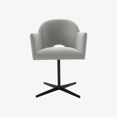 Sofa.com Lupin Dining Chair in Wishing Well Organic Smart Cotton