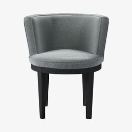 Sofa.com Margaux Dining Chair in Cirrus Smart Slubby Cotton