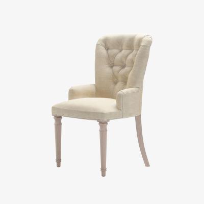 Sofa.com Sinclair Dining Chair in Chantilly Aquaclean Clever Chenille