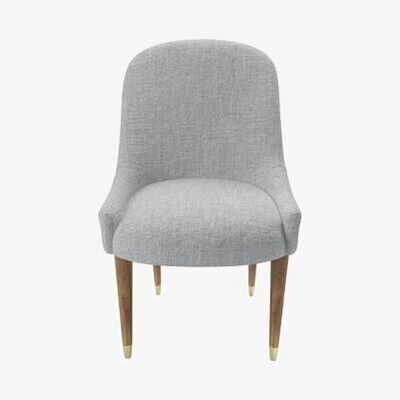 Sofa.com Arabella Dining Chair in Koala Chelsea Linen