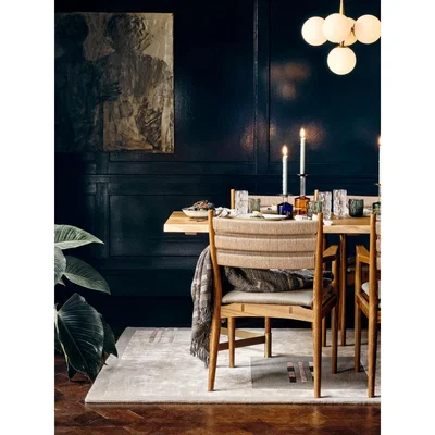 Soho Home Rope Back Chair, Sage Linen