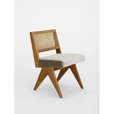 Soho Home Hayward Dining Chair, Fern Velvet UK