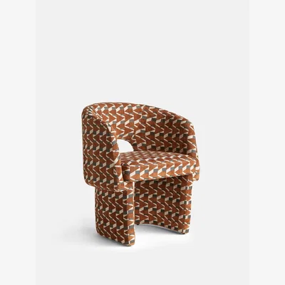 Soho Home Morrell Dining Chair, Phoebe Jacquard
