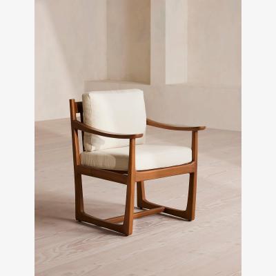 Soho Home Morena Dining Chair, Maria Flora Stuoia, Natural, UK