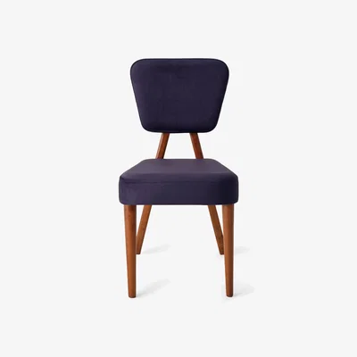 Sazy Piet Dining Chair, Dark Blue