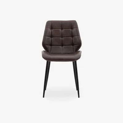 Sazy Manford Set of 2 Dining Chair, Brown