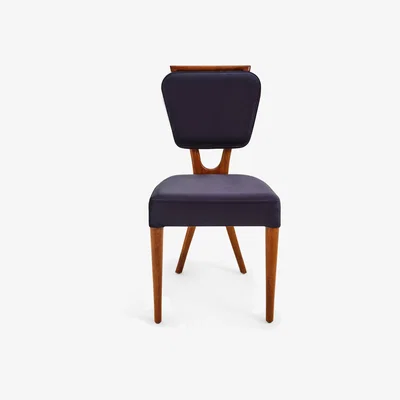 Sazy Hans Dining Chair, Dark Blue