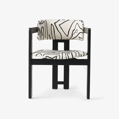 Sazy Lester Dining Chair, Black