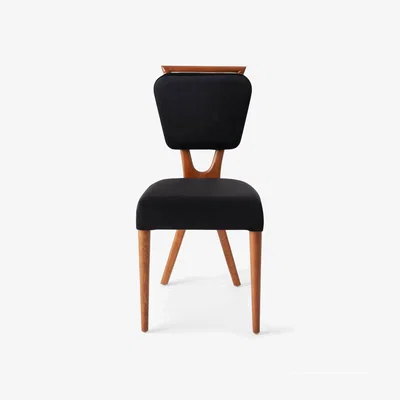 Sazy Hans Set of 4 Dining Chairs, Black