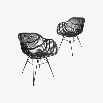 Teddy Beau Teddy's Collection Bodan Dining Chair Black