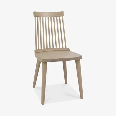 Teddy Beau Bentley Spindle Scandi Oak Dining Chairs