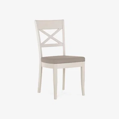 Teddy Beau Bentley Montreux X Back Grey Square Dining Chairs
