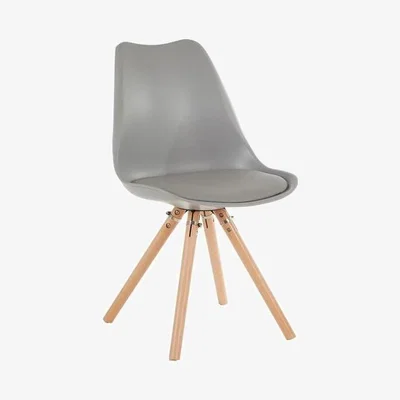 Teddy Beau Teddy's Collection Slade Retro Grey Dining Chair