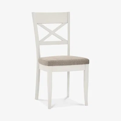 Teddy Beau Bentley Montreux X Back Bonded Grey Dining Chairs