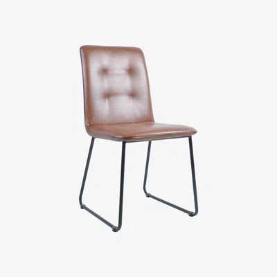 Teddy Beau Teddy's Collection Kasari Dining Chair Tan (Pair)
