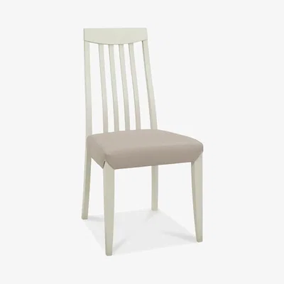 Teddy Beau Bentley Bergen Slat Grey Square Dining Chairs