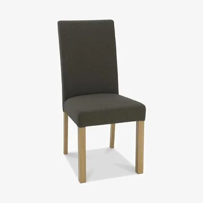 Teddy Beau Bentley Parker Light Oak Chair Black Gold Dining Chairs