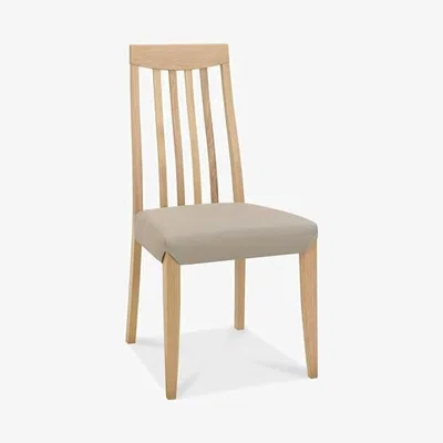 Teddy Beau Bentley Bergen Slat Grey Dining Chairs