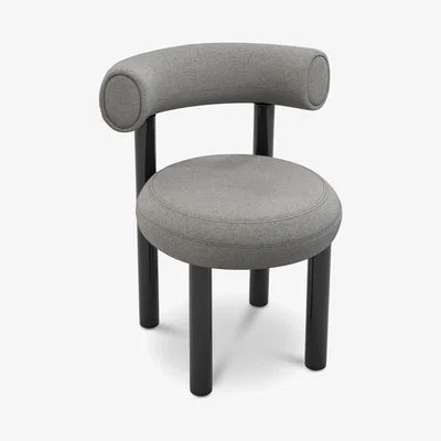 Tom Dixon Tom Dixon - Fat Dining Chair Micro Boucle 0404