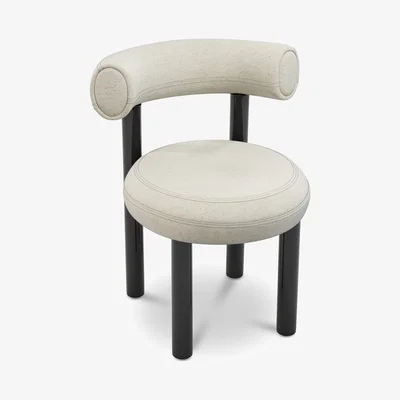Tom Dixon Tom Dixon - Fat Dining Chair Micro Boucle 0202