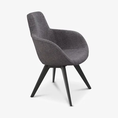 Tom Dixon Tom Dixon - Scoop Chair High Back Natural Leg Alchemy 0202