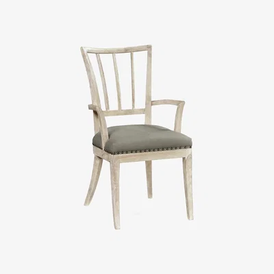 Tobias Oliver William Yeoward | Lucillo Carver Chair Washed Acacia