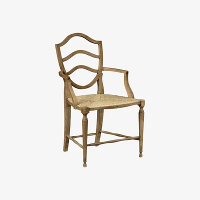 Tobias Oliver William Yeoward | Bodiam Carver Chair Washed Oak