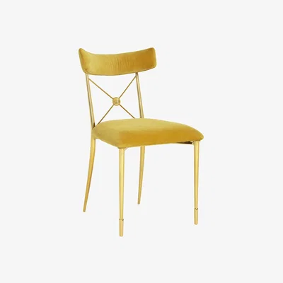 Tobias Oliver Jonathan Adler I Rider Dining Chair I Rialto Gold