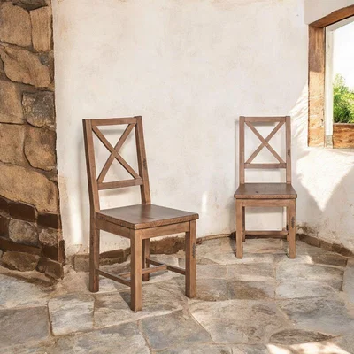 Woods Furniture Adelaide Wooden Dining Chair Set of 2