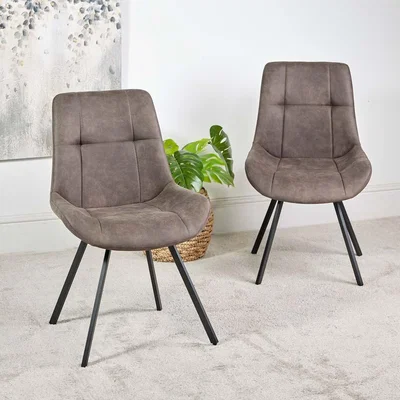 Woods Furniture Waylor Dining Chair - Grey Set of 2