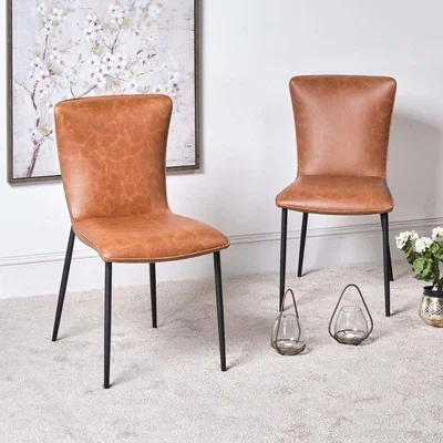 Woods Furniture Ellie Dining Chair - Tan Set of 2