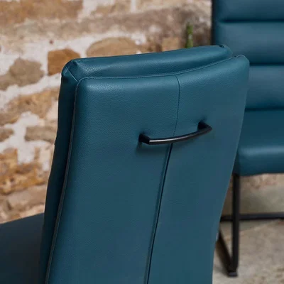 Woods Furniture Ava Dining Chair - Teal Set of 2