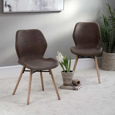 Woods Furniture Durada Dining Chair - Light Brown Set of 2