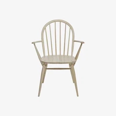 Woods Furniture Ercol Range Windsor Dining Armchair Wood Finish