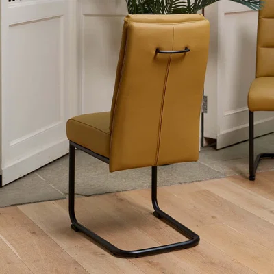 Woods Furniture Ava Dining Chair - Mustard Set of 2