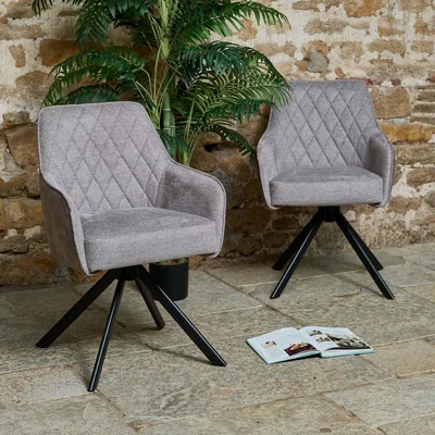 Woods Furniture Libby Dining Chairs - Dark Biscuit Set of 2